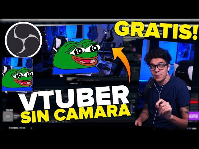 COMO SER VTUBER SIN CAMARA, PNGTUBER GRATIS EN OBS | Tutorial | UrbVic