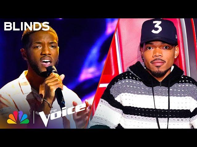 Ray Uriel's Incredible Artistry on Joji's "Glimpse of Us" | The Voice Blind Auditions | NBC