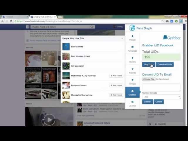 5. How To Grab Facebook UID From Post Likes