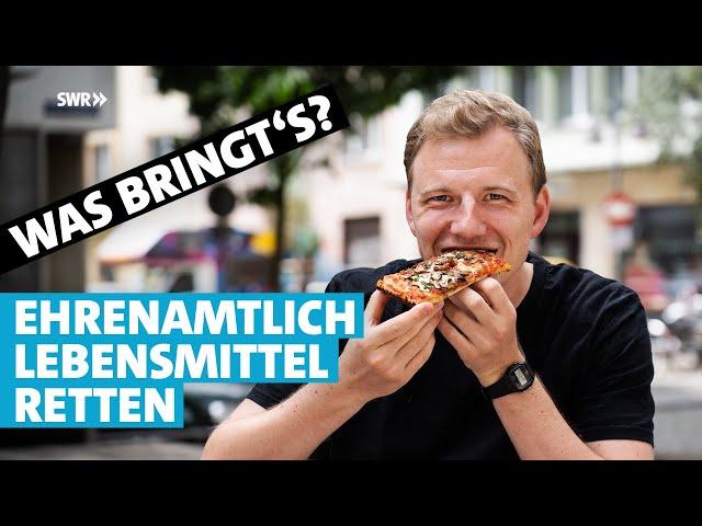 So funktioniert Foodsharing: Unterwegs mit Lebensmittelretter Alex