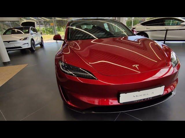 New Tesla Model 3 Performance - одна из первых в Европе. Короткий обзор после Тестдрайва.