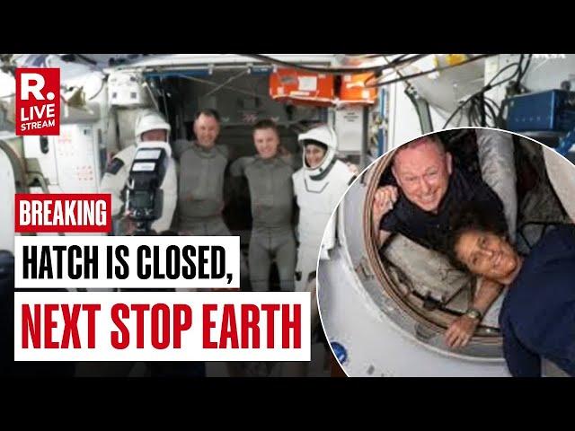 NASA LIVE: Astronauts Onboard Dragon Spacecraft; Hatch Now Closed, Next Stop Earth