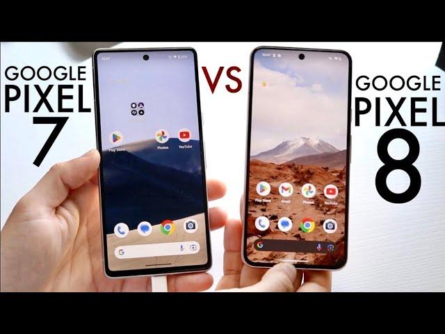 Google Pixel 8 Vs Google Pixel 7 In 2024! (Comparison) (Review)