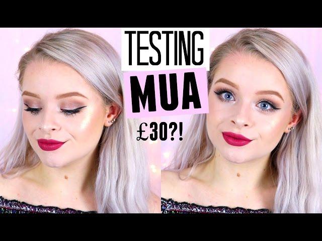 TESTING MUA MAKEUP! | sophdoesnails