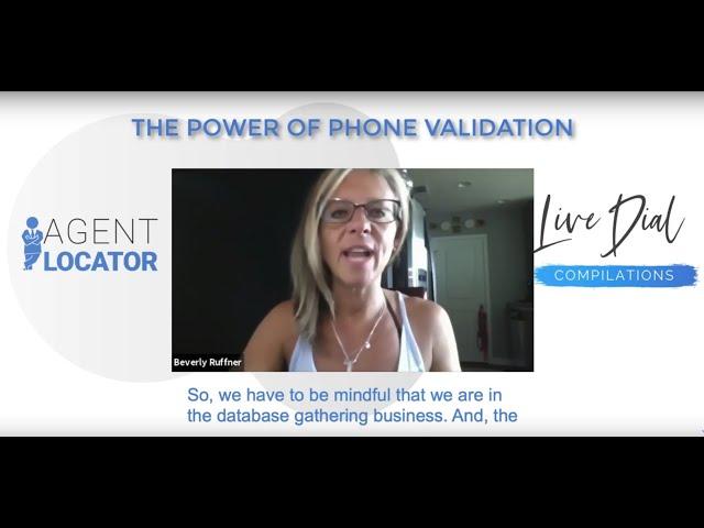 BAD NUMBER = NO PROBLEM! - WATCH HOW THE PHONE VALIDATION TOOL CAN GAIN YOU MORE BUSINESS