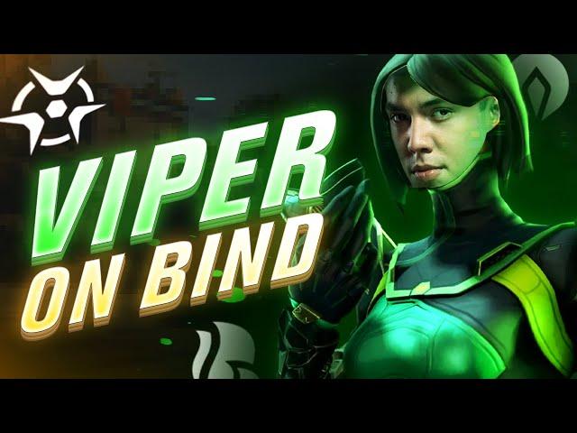 GAMBIT NATS VIPER GUIDE ON BIND IN VALORANT