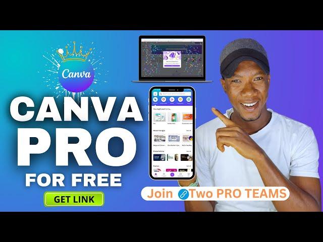 Join Two Canva Pro Team Link At Once | Getting Two Canva Pro FREE Invite Links (TODAY 2024)