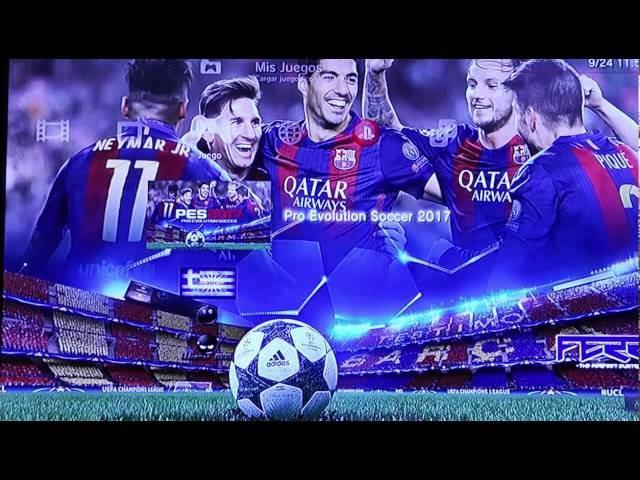 PARCHE PES 2017 PS3 CFW v2 by LinkModz