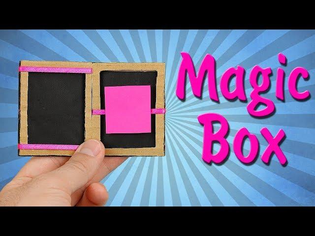 How To Make Magic Box From Cardboard!