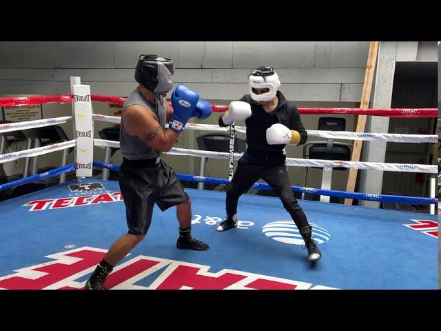 Sparring footage for my new ADVANCED Boxing Defense course