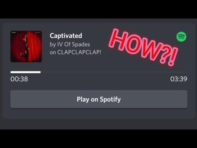 HOW TO CONNECT SPOTIFY TO DISCORD ACCOUNT ON MOBILE 2023! (Still Works!)