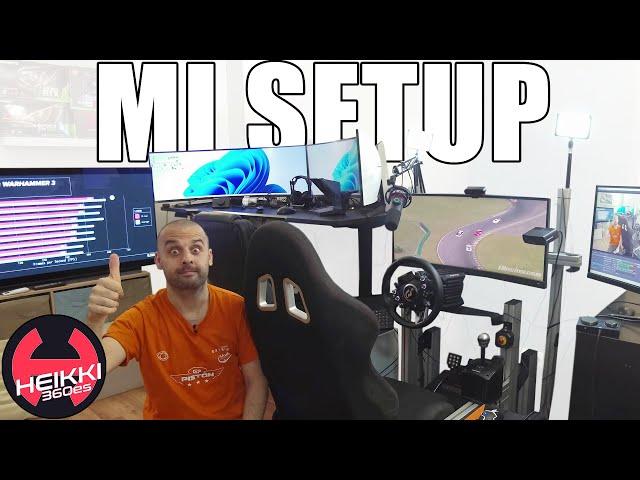 Mi setup completo: esto es todo lo que uso para dedicarme a crear contenido de simracing