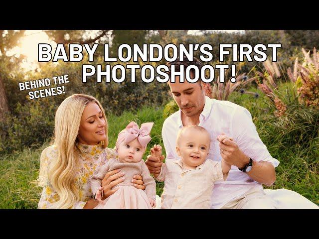 Paris Hilton's First Photoshoot with Baby London | Paris Hilton