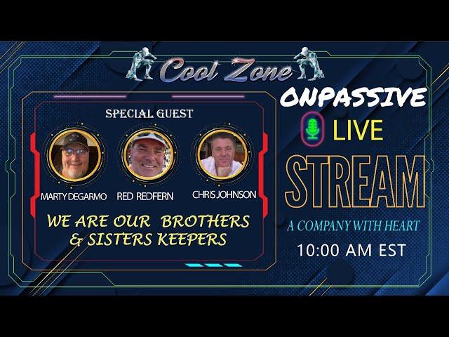 ONPASSIVE LIVE-MARTY & CHRIS | COMMISSION, PAYMENTS & OTHERS | ONPASSIVE NEW UPDATE TODAY