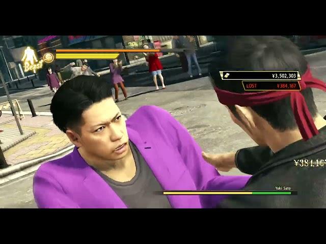 how new players treat mr.shakedown when they unlock Dragon of Dojima