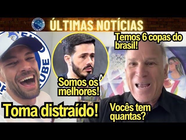 ATLETICANO FOI FALAR BESTEIRA E TOMOU UMA DO JAECI AO VIVO! VEJA A TRETA! NOTÍCIAS DO CRUZEIRO HOJE