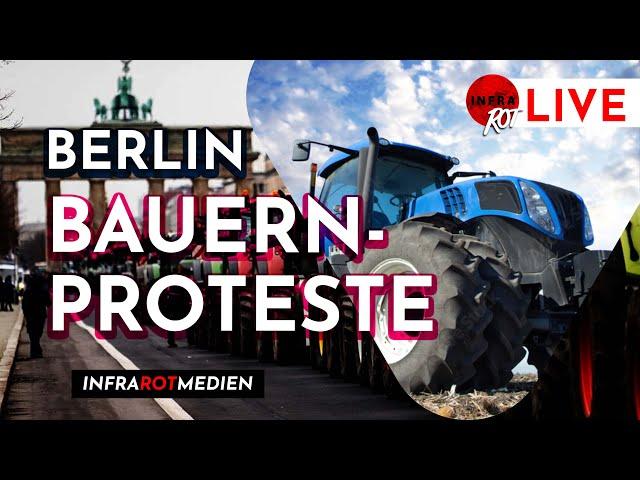 LIVE: Berlin - Bauernprotest