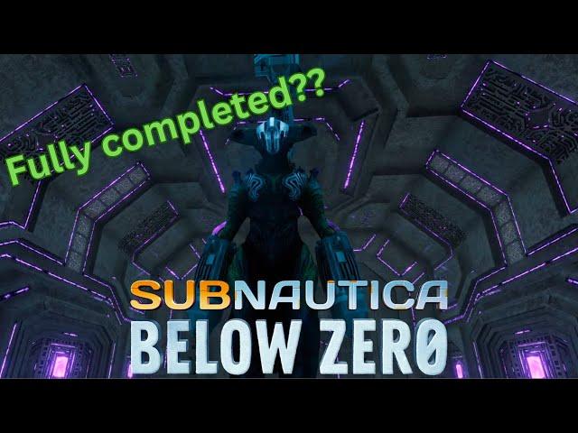 I completed Subnautica Below Zero!!