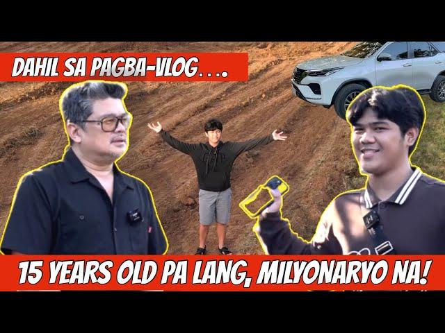 15 Years Old na Bata, Milyonaryo Na! Mga Bahay, Lupa, Kotse at Negosyo binayaran ng CASH!