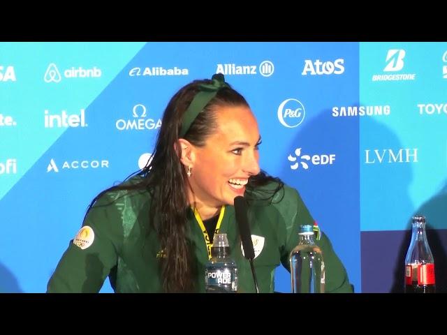 South Africa's Tatjana Smith 'grateful' after clinching breaststroke gold at Paris 2024 Olympics