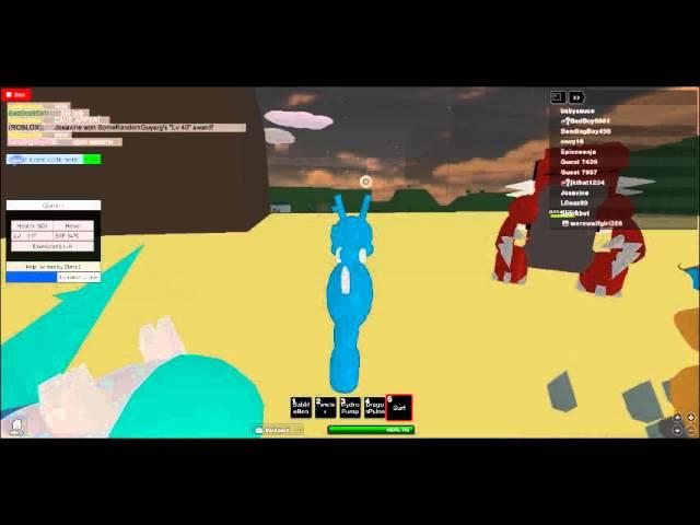 Pokemon Arena X (ROBLOX) how to get Groudon, Kyoger, and Rayquaza Part 1