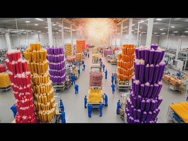 Unveiling the WILD Manufacturing Process of Fireworks!