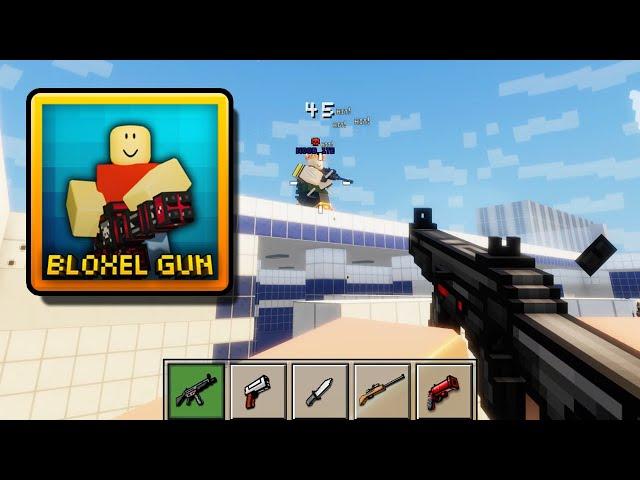 They MADE PIXEL GUN 3D in ROBLOX and it's AMAZING!