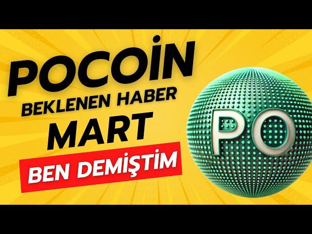 POCOİN BEKLENEN BÜYÜK HABERİ SONUNDA YAPTI!