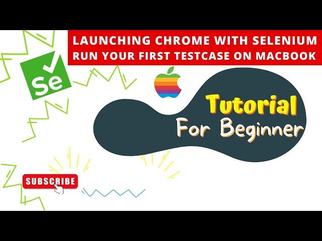 Launching Chrome With Selenium: Execute Your First Test Case on MacBook