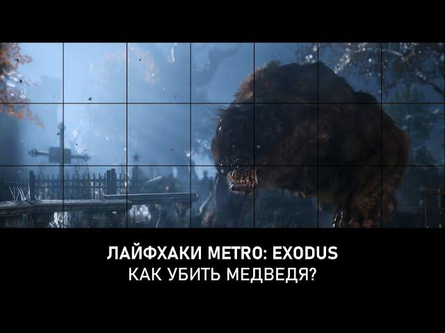 Лайфхаки Metro Exodus: как убить медведя