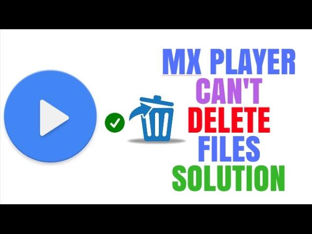 Mx player Video file delete problem solution Android 6 0 1 | how to select root directory of sd card