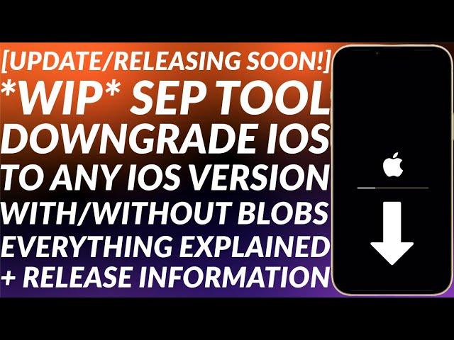 [UPDATE] New WIP SEP Tool: Downgrade to any unsigned iOS with/without blobs | Detailed Explanation