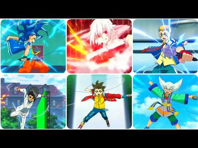 Top 20 Coolest Launch Forms In Beyblade Burst From S1-6 | Collaboration with @Ktwif