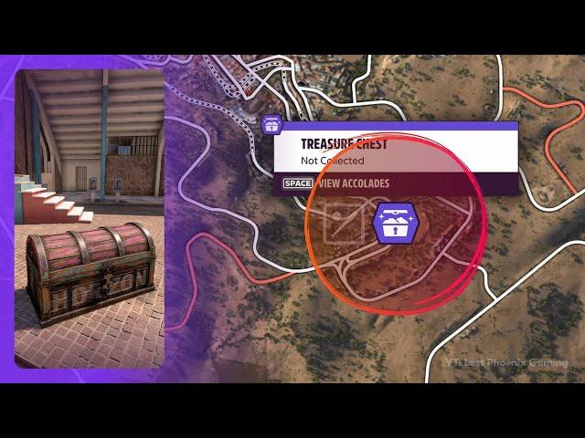 TREASURE HUNT WHIPPING UP A STORM in Forza Horizon 5 - Chest Location (Winter Season)