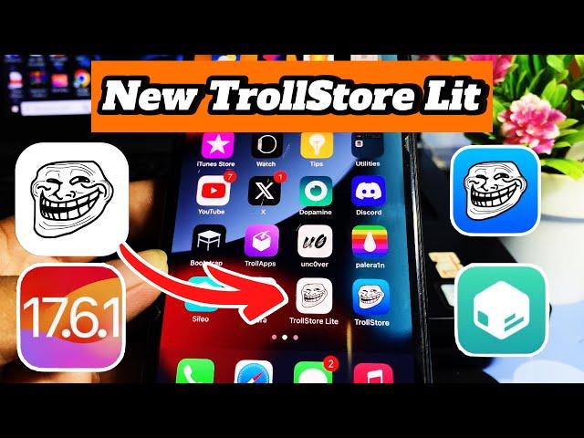 New TrollStore Lite & TrollStore update v2.1 is out | TrollStore Lite available iOS 17.6.1 - 14