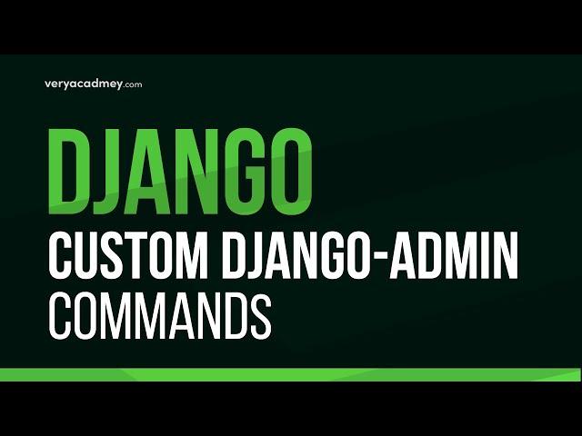 Learn Django - Build a custom command