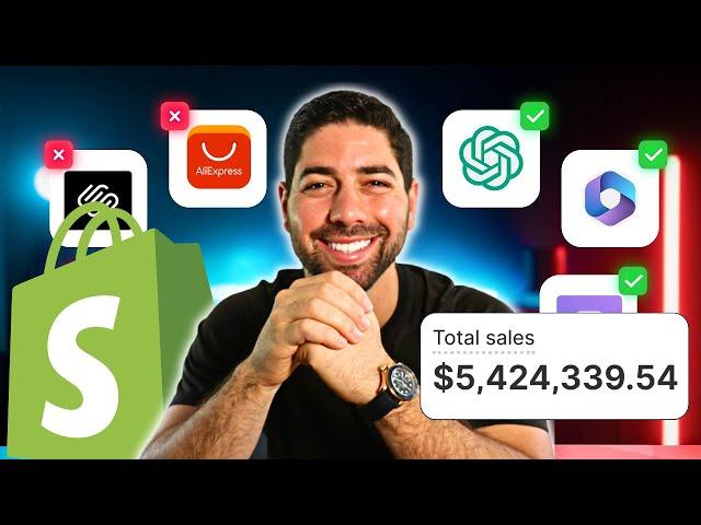 The BEST Shopify Apps I Use to Make $5,000,000/Year