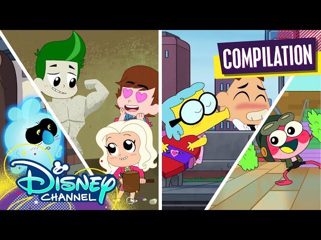 Every Crossover..so far | Chibi Tiny Tales | Disney Channel Animation