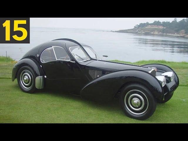 15 MOST Beautiful Vintage Cars Ever Made