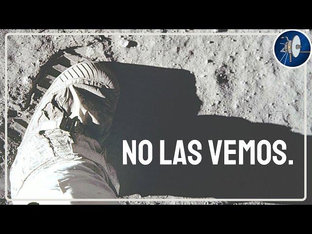 La razón de que no veamos las huellas en la Luna