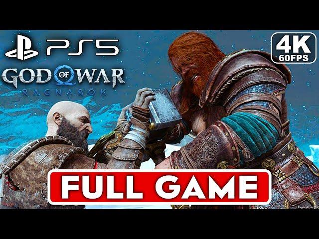 GOD OF WAR RAGNAROK Gameplay Walkthrough Part 1 FULL GAME [4K 60FPS PS5] - No Commentary