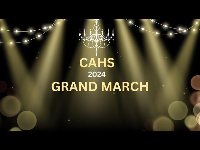 CAHS Masquerade Magic prom Saturday  May 11th, 2024