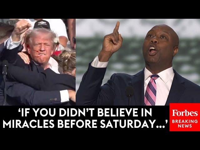 BREAKING NEWS: Tim Scott Brings The House Down At RNC Thanking God For Trump Surviving Shooting