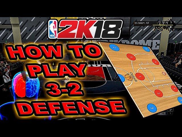 HOW TO PLAY 3-2 ZONE DEFENSE IN NBA 2K18