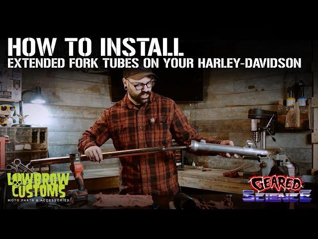 How To Install Extended Fork Tubes On Your Harley-Davidson Motorcycle