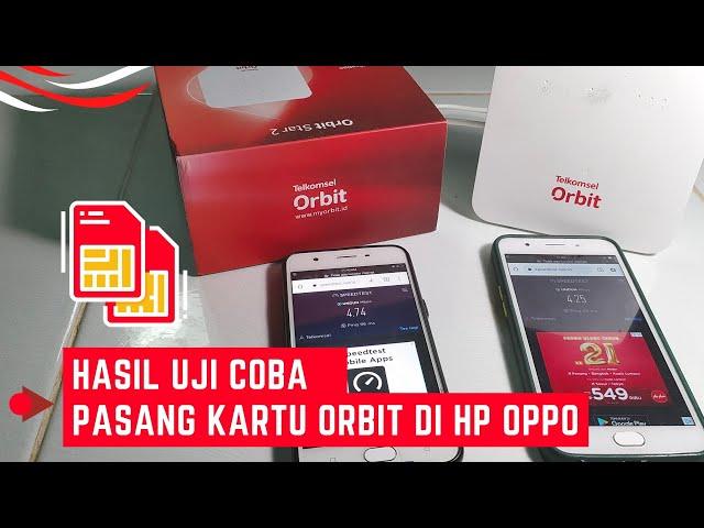 Pasang Kartu Modem Orbit Telkomsel Di Hp Untuk Mencoba Bermain Internet Murah Telkomsel