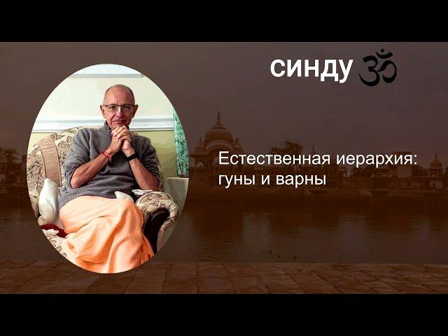 СИНДУ 3.0_5. Естественная иерархия. Гуны и варны. Июль 2023