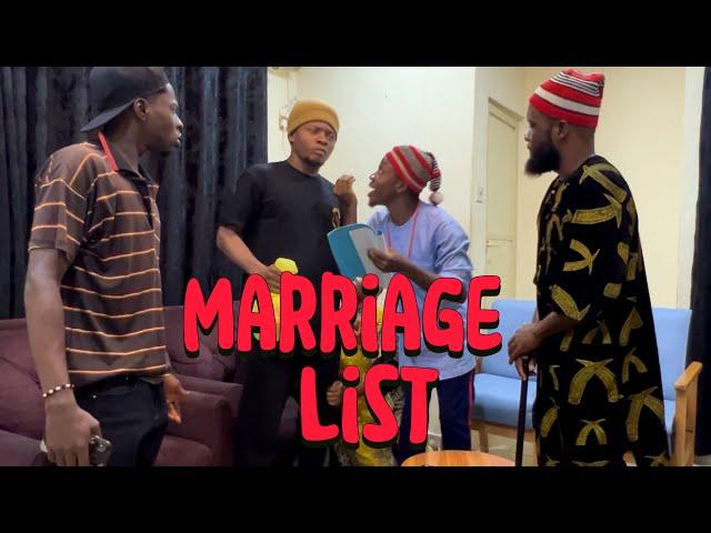 MARRIAGE LIST (meco again)