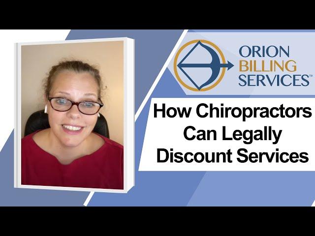 Chirohealth and how Chiropractors can legally discount services.