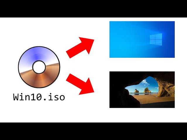 How to Extract OS Wallpapers from ISO files